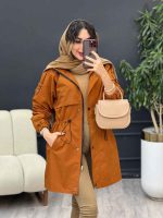 بارانی ژیله دار آستین کش کد 5399 - تصویر 14