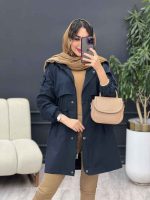 بارانی ژیله دار آستین کش کد 5399 - تصویر 24