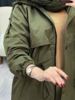 بارانی ژیله دار آستین کش کد 5399 - تصویر 18