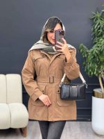 بارانی چهار جیب آستین پیله کد 5401 - تصویر 12