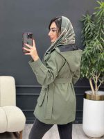 بارانی چهار جیب آستین پیله کد 5401 - تصویر 11