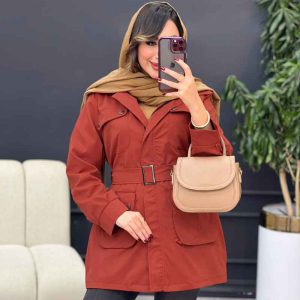 بارانی چهار جیب آستین پیله کد 5401