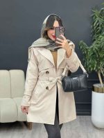 بارانی چهاردکمه برش هلالی کد 5404 - تصویر 20