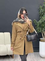 بارانی چهاردکمه برش هلالی کد 5404 - تصویر 21