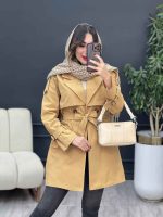 بارانی چهاردکمه برش هلالی کد 5404 - تصویر 13