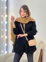 مانتو جین دو جیب فرنیا کد 5413 - تصویر 2