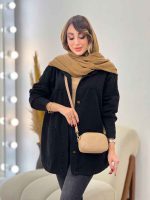 مانتو جین دو جیب فرنیا کد 5413 - تصویر 5