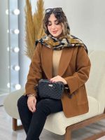 پالتو چهاردکمه آواز کد 5417 - تصویر 11