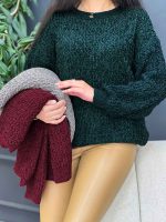 بافت یقه گرد پایین کش کد 5428 - تصویر 24