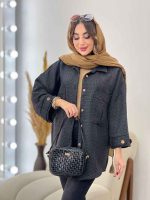 مانتو پائیزه جیب پیله کد 5458 - تصویر 22