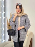 مانتو پائیزه جیب پیله کد 5458 - تصویر 5