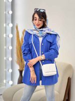 مانتو جیب پیله آستین برش دار کد 5483 - تصویر 29