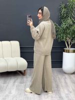 ست بافت و شلوار دلانا کد 5470 - تصویر 10
