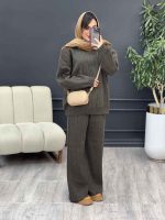 ست بافت و شلوار دلانا کد 5470 - تصویر 11