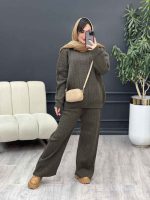 ست بافت و شلوار دلانا کد 5470 - تصویر 15