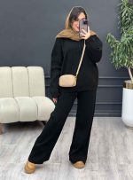 ست بافت و شلوار دلانا کد 5519 - تصویر 11