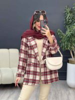 شکت آستین پاکتی چکاوک کد 5487 - تصویر 17