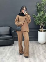 ست بافت وشلوار خط دار کد 5501 - تصویر 20