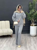 ست بافت و شلوار دلانا کد 5519 - تصویر 13