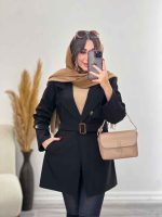 بارانی آستین پاگن طنین کد 5508 - تصویر 7