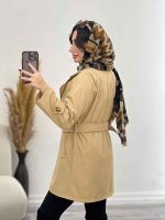 بارانی آستین پاگن طنین کد 5508 - تصویر 12