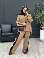 ست بافت و شلوار نیوشا کد 5521 - تصویر 6