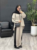 ست بافت و شلوار نیوشا کد 5521 - تصویر 8