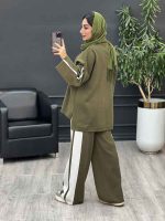 ست بافت و شلوار نیوشا کد 5521 - تصویر 11