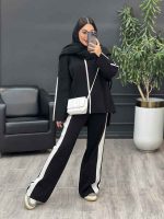ست بافت و شلوار نیوشا کد 5521 - تصویر 7