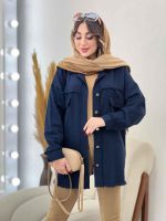 مانتو کتان ریش دار ترلان کد 5504 - تصویر 28