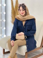 مانتو کتان ریش دار ترلان کد 5504 - تصویر 25