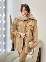 مانتو کتان ریش دار ترلان کد 5504 - تصویر 10