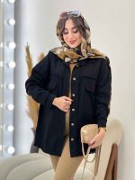 مانتو کتان ریش دار ترلان کد 5504 - تصویر 9
