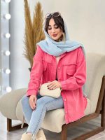 مانتو کتان ریش دار ترلان کد 5504 - تصویر 29