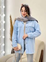 مانتو کتان ریش دار ترلان کد 5504 - تصویر 2