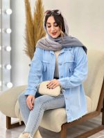 مانتو کتان ریش دار ترلان کد 5504 - تصویر 26