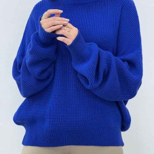 بافت یقه گرد آستین بلند کد 5471