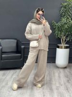 ست بافت و شلوار آیسان کد 5511 - تصویر 15
