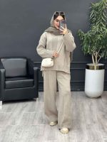 ست بافت و شلوار آیسان کد 5511 - تصویر 5