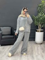 ست بافت و شلوار آیسان کد 5511 - تصویر 3
