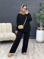 ست بافت و شلوار جیب پاکتی کد 5528 - تصویر 7
