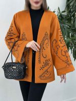 پالتو گلدوزی جلو باز کد 5420 - تصویر 12