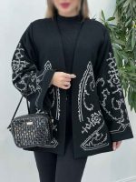 پالتو گلدوزی جلو باز کد 5420 - تصویر 18