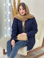 شومیز کتان رنگی هلما کد 5534 - تصویر 21