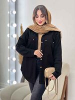 شومیز کتان رنگی هلما کد 5534 - تصویر 17