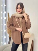 شومیز کتان رنگی هلما کد 5534 - تصویر 29