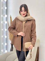 شومیز کتان رنگی هلما کد 5534 - تصویر 6