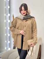 شومیز کتان رنگی هلما کد 5534 - تصویر 15