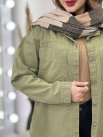شومیز کتان رنگی هلما کد 5534 - تصویر 14