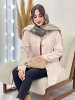 شومیز کتان رنگی هلما کد 5534 - تصویر 13